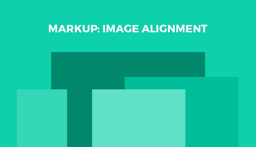 Markup Image Alignment